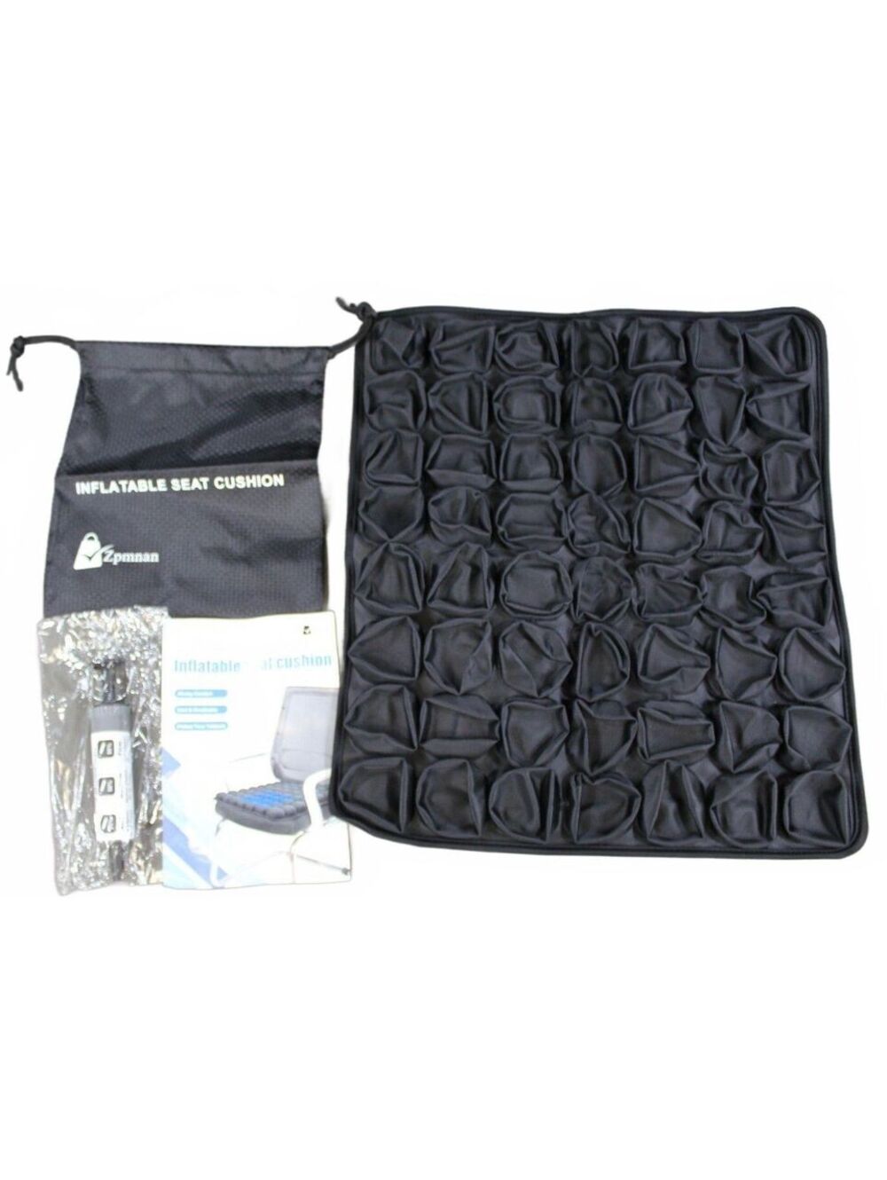 Zpmnan Inflatable 3D Air Cell Seat Cushion Office Travel